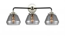  284-3W-BPN-G173 - Fulton - 3 Light - 25 inch - Black Polished Nickel - Bath Vanity Light