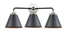  284-3W-BPN-M13-BK - Appalachian - 3 Light - 26 inch - Black Polished Nickel - Bath Vanity Light