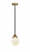 Innovations Lighting 288-1S-BAB-G201-6-LED - Beacon - 1 Light - 6 inch - Black Antique Brass - Cord hung - Mini Pendant