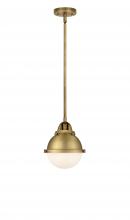  288-1S-BB-HFS-61-BB-LED - Hampden - 1 Light - 7 inch - Brushed Brass - Cord hung - Mini Pendant