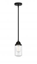  288-1S-BK-G312 - Dover - 1 Light - 5 inch - Matte Black - Cord hung - Mini Pendant