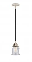  288-1S-BPN-G184S - Canton - 1 Light - 5 inch - Black Polished Nickel - Cord hung - Mini Pendant