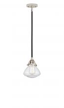  288-1S-BPN-G324 - Olean - 1 Light - 7 inch - Black Polished Nickel - Cord hung - Mini Pendant