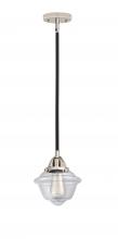  288-1S-BPN-G532 - Oxford - 1 Light - 8 inch - Black Polished Nickel - Cord hung - Mini Pendant