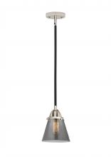  288-1S-BPN-G63-LED - Cone - 1 Light - 6 inch - Black Polished Nickel - Cord hung - Mini Pendant