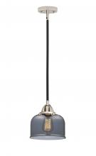  288-1S-BPN-G73-LED - Bell - 1 Light - 8 inch - Black Polished Nickel - Cord hung - Mini Pendant