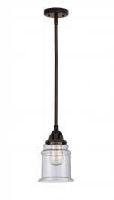  288-1S-OB-G184 - Canton - 1 Light - 6 inch - Oil Rubbed Bronze - Cord hung - Mini Pendant