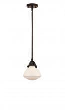  288-1S-OB-G321 - Olean - 1 Light - 7 inch - Oil Rubbed Bronze - Cord hung - Mini Pendant