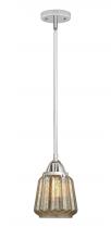  288-1S-PC-G146-LED - Chatham - 1 Light - 7 inch - Polished Chrome - Cord hung - Mini Pendant