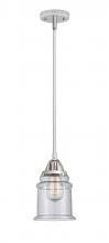  288-1S-PC-G184 - Canton - 1 Light - 6 inch - Polished Chrome - Cord hung - Mini Pendant