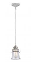  288-1S-PC-G184S - Canton - 1 Light - 5 inch - Polished Chrome - Cord hung - Mini Pendant