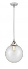  288-1S-PC-G204-10 - Beacon - 1 Light - 10 inch - Polished Chrome - Cord hung - Mini Pendant