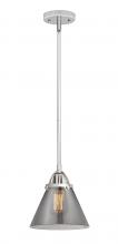  288-1S-PC-G43-LED - Cone - 1 Light - 8 inch - Polished Chrome - Cord hung - Mini Pendant