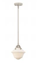  288-1S-PN-G531 - Oxford - 1 Light - 8 inch - Polished Nickel - Cord hung - Mini Pendant