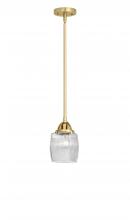  288-1S-SG-G302 - Colton - 1 Light - 6 inch - Satin Gold - Cord hung - Mini Pendant