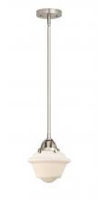  288-1S-SN-G531 - Oxford - 1 Light - 8 inch - Brushed Satin Nickel - Cord hung - Mini Pendant