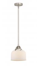  288-1S-SN-G71 - Bell - 1 Light - 8 inch - Brushed Satin Nickel - Cord hung - Mini Pendant