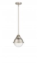  288-1S-SN-HFS-64-SN-LED - Hampden - 1 Light - 7 inch - Brushed Satin Nickel - Cord hung - Mini Pendant