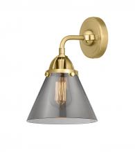 Innovations Lighting 288-1W-SG-G43-LED - Cone - 1 Light - 8 inch - Satin Gold - Sconce