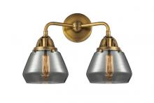  288-2W-BB-G173-LED - Fulton - 2 Light - 15 inch - Brushed Brass - Bath Vanity Light