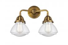  288-2W-BB-G324 - Olean - 2 Light - 15 inch - Brushed Brass - Bath Vanity Light