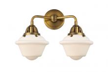  288-2W-BB-G531 - Oxford - 2 Light - 16 inch - Brushed Brass - Bath Vanity Light