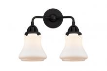  288-2W-BK-G191 - Bellmont - 2 Light - 14 inch - Matte Black - Bath Vanity Light