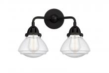  288-2W-BK-G324 - Olean - 2 Light - 15 inch - Matte Black - Bath Vanity Light