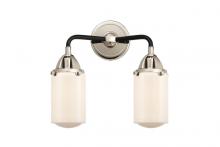  288-2W-BPN-G311 - Dover - 2 Light - 13 inch - Black Polished Nickel - Bath Vanity Light