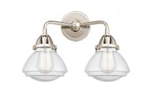  288-2W-PN-G324 - Olean - 2 Light - 15 inch - Polished Nickel - Bath Vanity Light