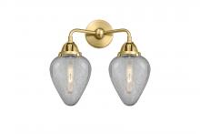  288-2W-SG-G165 - Geneseo - 2 Light - 15 inch - Satin Gold - Bath Vanity Light