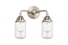  288-2W-SN-G312 - Dover - 2 Light - 13 inch - Brushed Satin Nickel - Bath Vanity Light