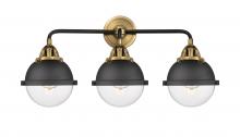  288-3W-BAB-HFS-62-BK - Hampden - 3 Light - 25 inch - Black Antique Brass - Bath Vanity Light