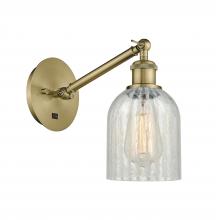  317-1W-AB-G2511 - Caledonia - 1 Light - 5 inch - Antique Brass - Sconce