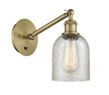  317-1W-AB-G259 - Caledonia - 1 Light - 5 inch - Antique Brass - Sconce