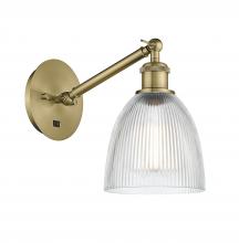  317-1W-AB-G382 - Castile - 1 Light - 6 inch - Antique Brass - Sconce