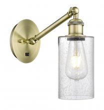  317-1W-AB-G804 - Clymer - 1 Light - 4 inch - Antique Brass - Sconce