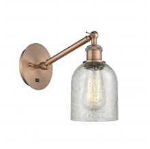  317-1W-AC-G259 - Caledonia - 1 Light - 5 inch - Antique Copper - Sconce