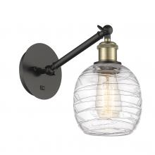  317-1W-BAB-G1013 - Belfast - 1 Light - 6 inch - Black Antique Brass - Sconce