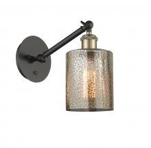  317-1W-BAB-G116-LED - Cobbleskill - 1 Light - 5 inch - Black Antique Brass - Sconce