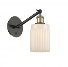  317-1W-BAB-G341 - Hadley - 1 Light - 5 inch - Black Antique Brass - Sconce