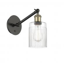  317-1W-BAB-G342 - Hadley - 1 Light - 5 inch - Black Antique Brass - Sconce