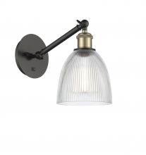  317-1W-BAB-G382 - Castile - 1 Light - 6 inch - Black Antique Brass - Sconce