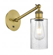  317-1W-BB-G804 - Clymer - 1 Light - 4 inch - Brushed Brass - Sconce