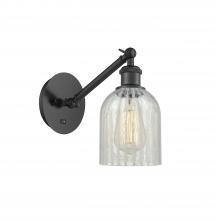  317-1W-BK-G2511 - Caledonia - 1 Light - 5 inch - Matte Black - Sconce