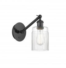  317-1W-BK-G342 - Hadley - 1 Light - 5 inch - Matte Black - Sconce