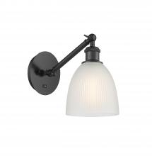  317-1W-BK-G381 - Castile - 1 Light - 6 inch - Matte Black - Sconce