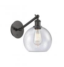  317-1W-OB-G124-8 - Athens - 1 Light - 8 inch - Oil Rubbed Bronze - Sconce