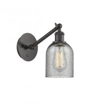  317-1W-OB-G257 - Caledonia - 1 Light - 5 inch - Oil Rubbed Bronze - Sconce