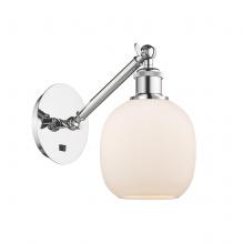  317-1W-PC-G101-LED - Belfast - 1 Light - 6 inch - Polished Chrome - Sconce